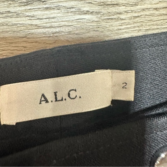 A.L.C. Lucien Flare leg cropped pants Wool Blend size 2 Luxury - Picture 3 of 10